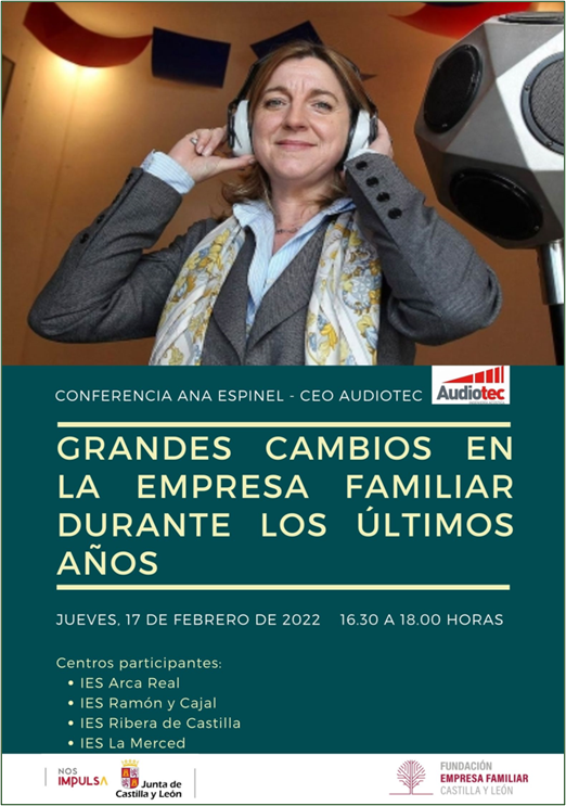 Charla con Ana Espinel de Audiotec