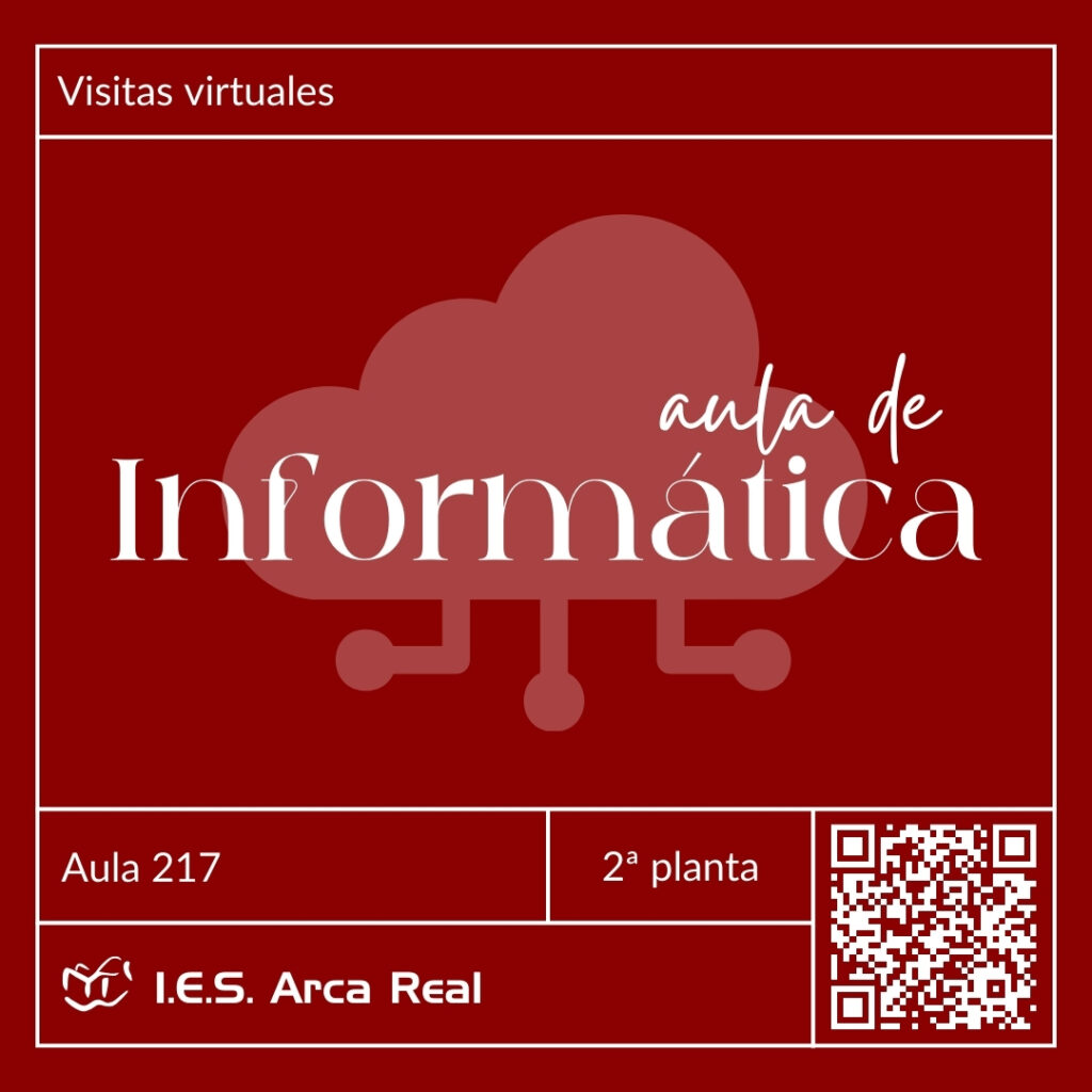 Aula de informática IES Arca Real - Visitas virtuales